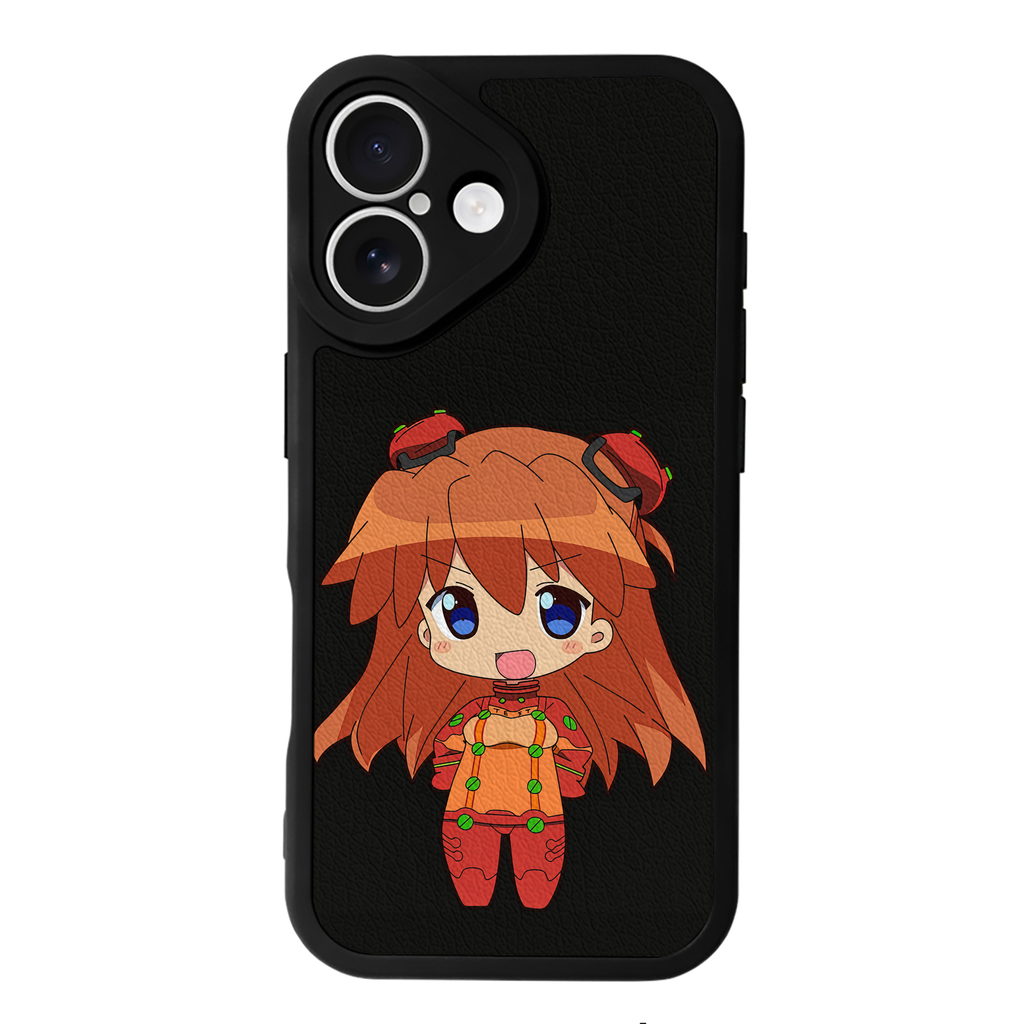 （画像用） EVA 新世紀エヴァンゲリオン 【iPhone 16シリーズ対応】シリコンスマホケース（レザー調） 材質：シリコン